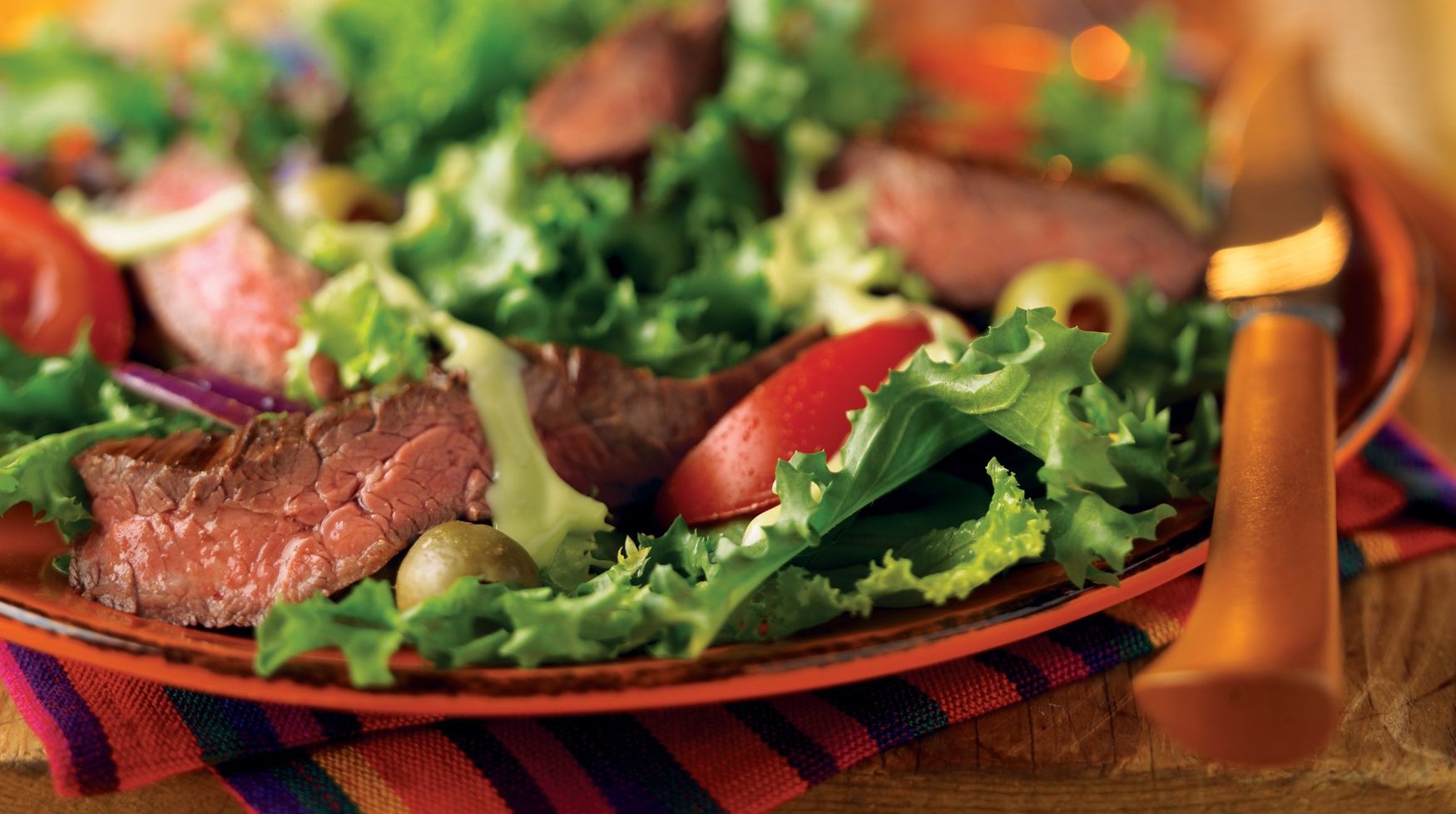 Grilled Skirt Steak Salad
